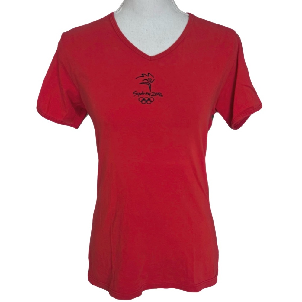 Acme Olympic Games Sydney Australia 2000 Red T-Shirt Medium Millenium Collection